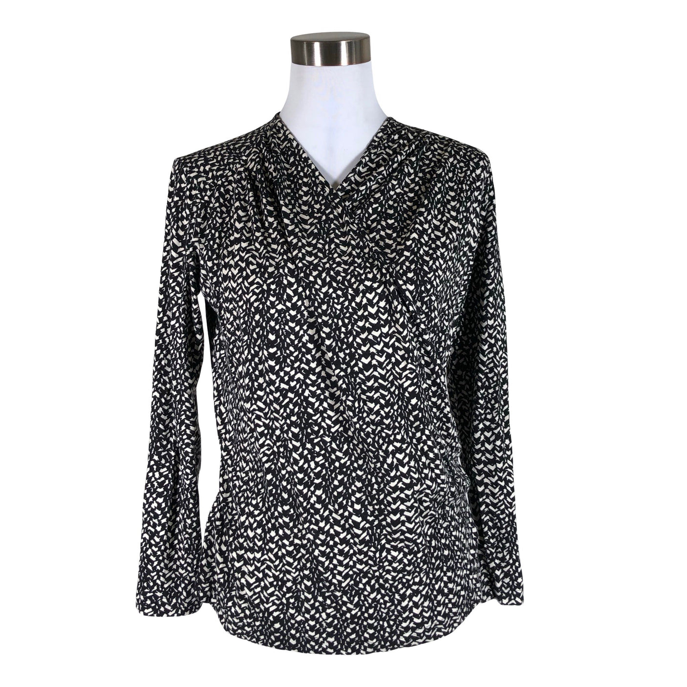 Unisex Voglia - Trikotaažist pluus, suurus 40 - Must (1)