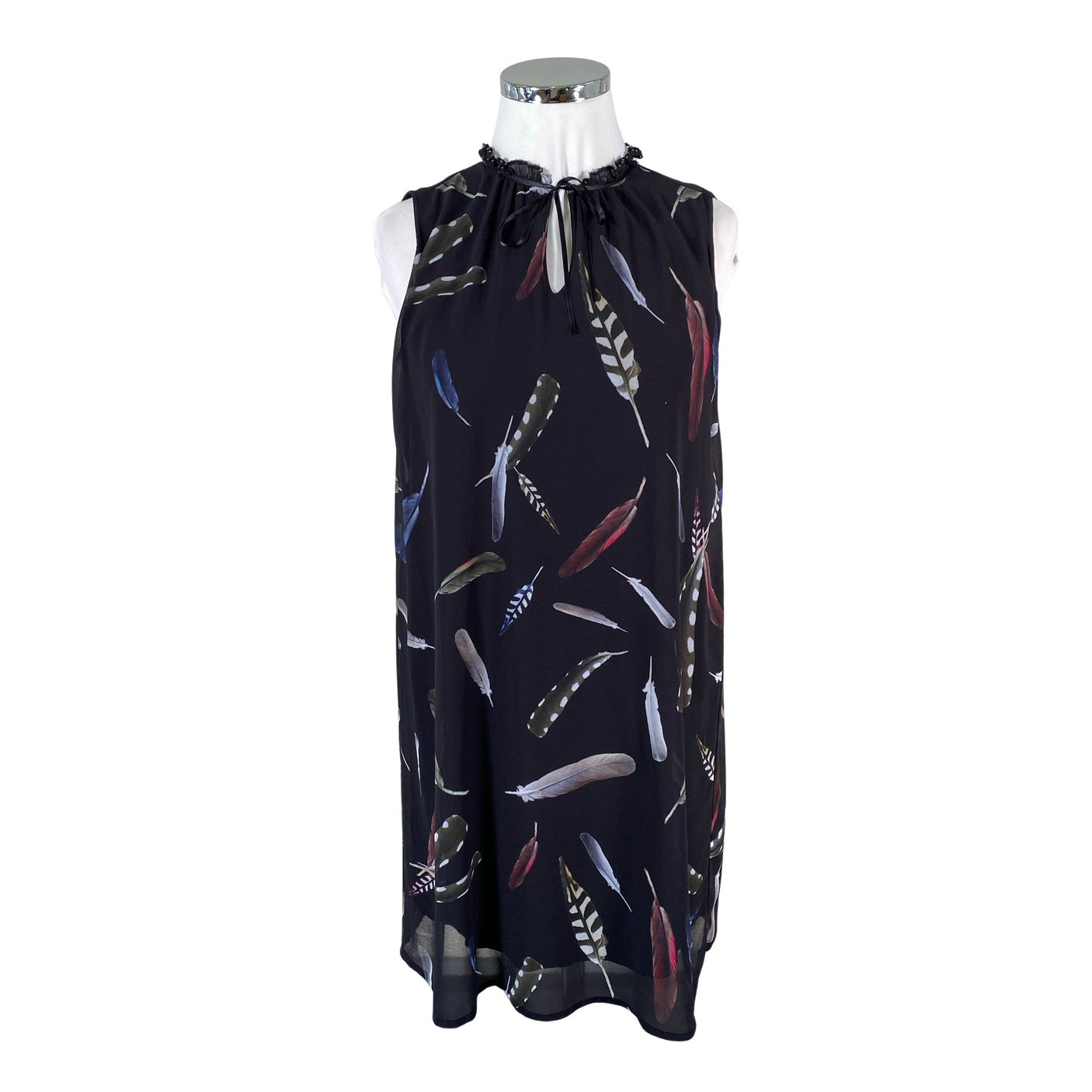 Unisex Comma - Õhuke kleit, suurus 42 - Must (1)