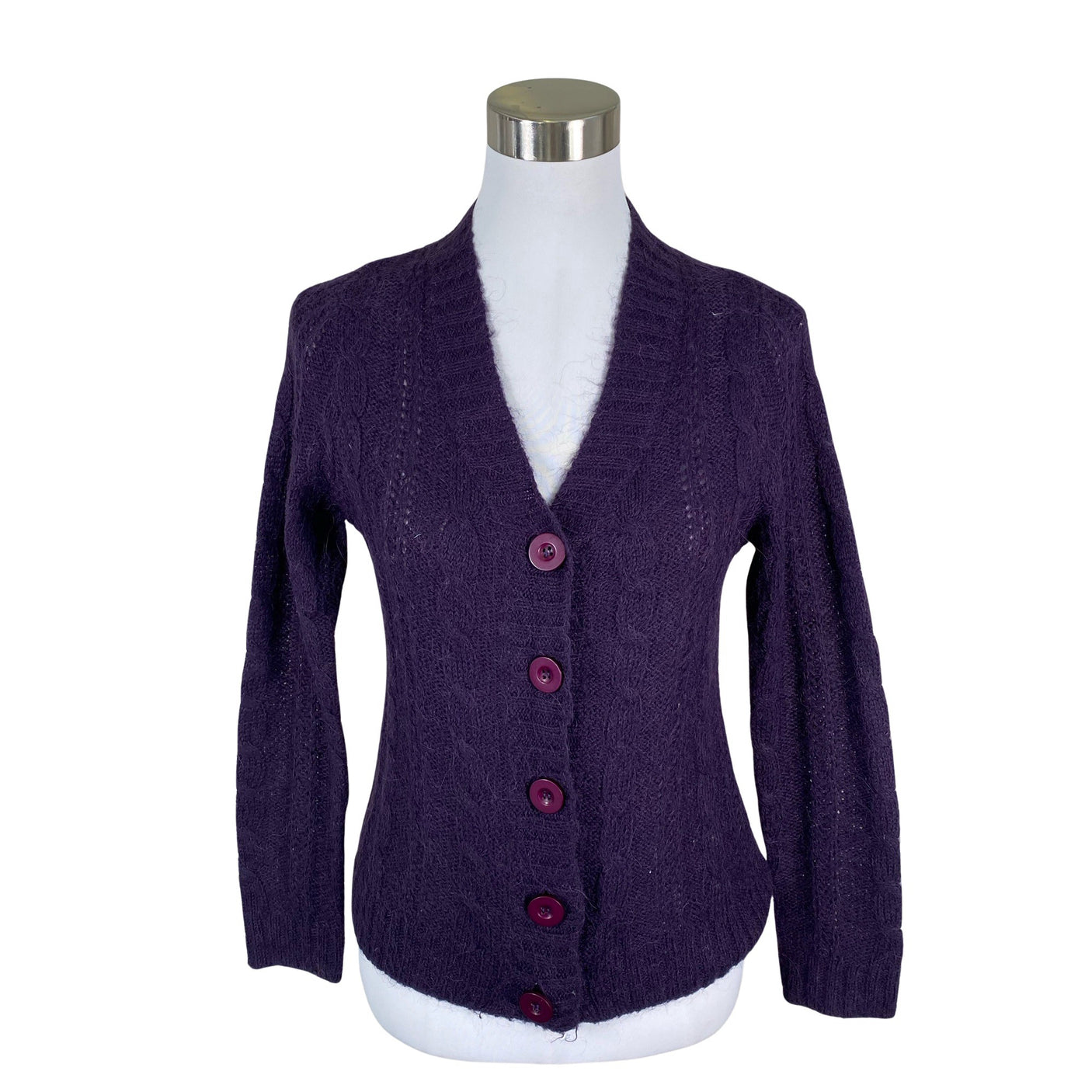 Unisex S.T.I - Kardigan, suurus 34 - Lilla (1)