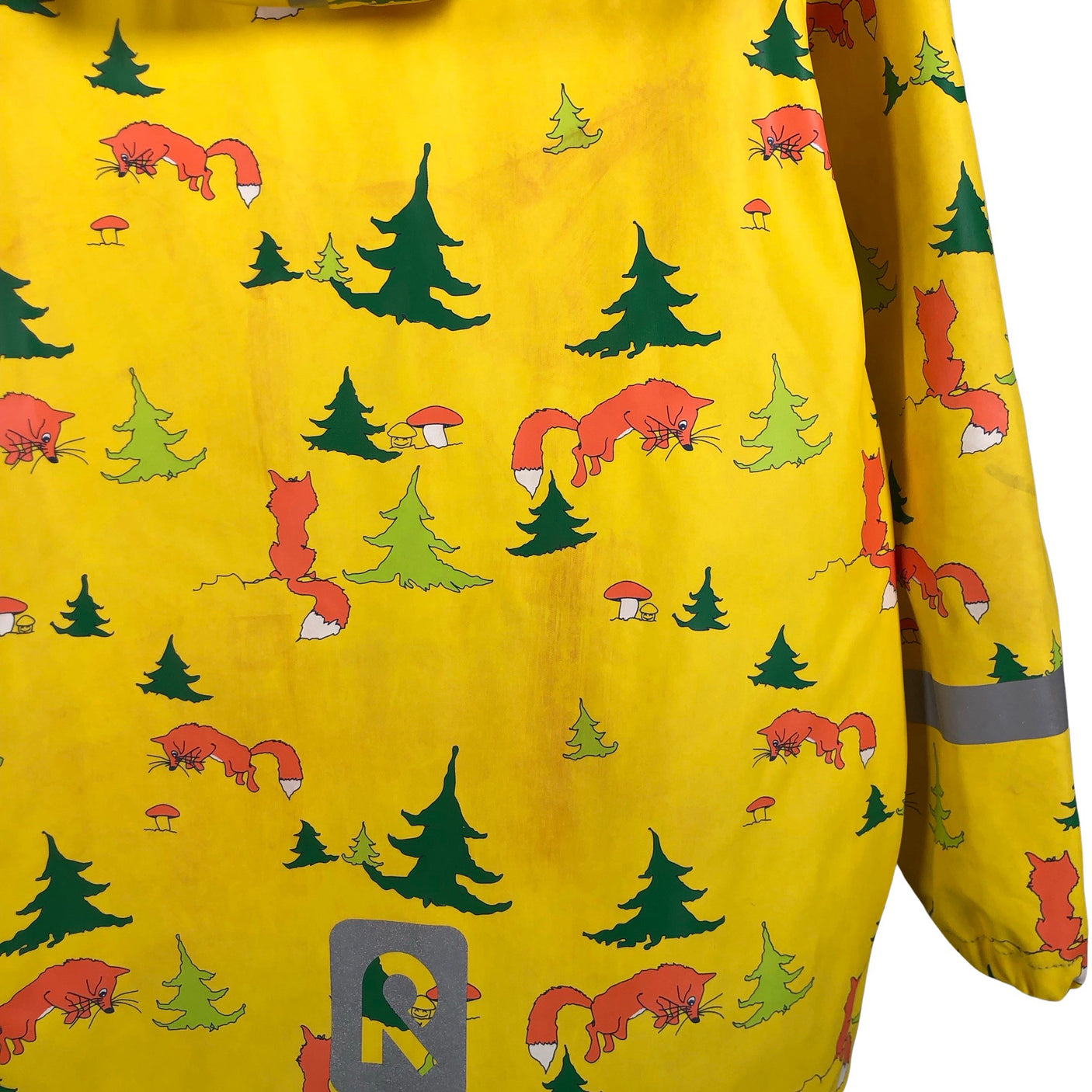 Unisex Reima - Vihmajope, suurus 104 - 110 - Kollane (3)