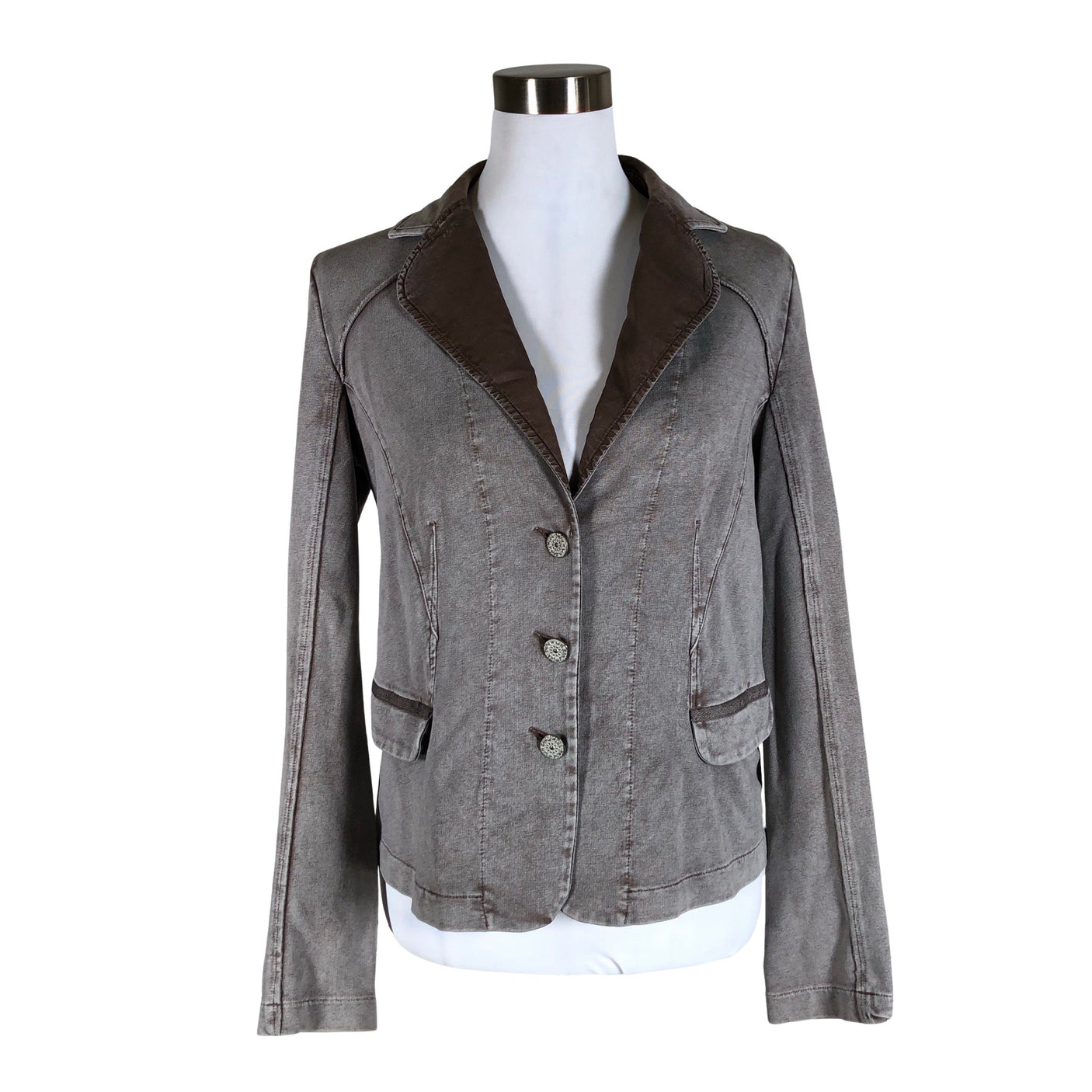 Unisex Sandwich - Dressikangast jakk, suurus 38 - Pruun (1)