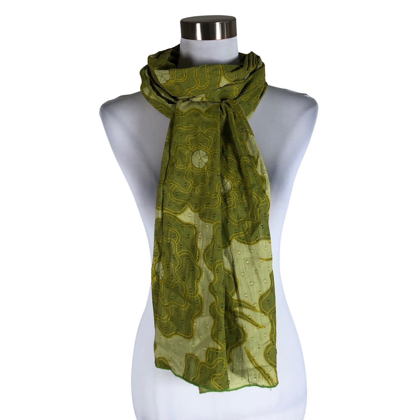Unisex Gudrun Sjöden - Õhuke sall, suurus Maxi - Roheline (1)