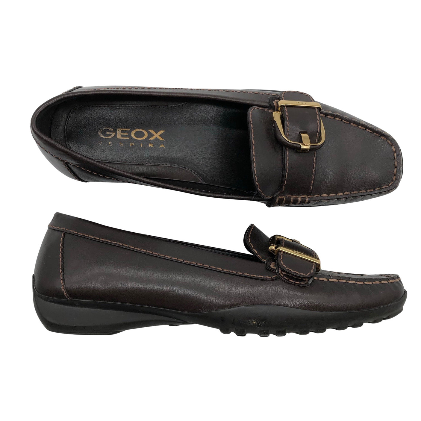 Unisex Geox - Mokassiinid, suurus 38 - Pruun (1)