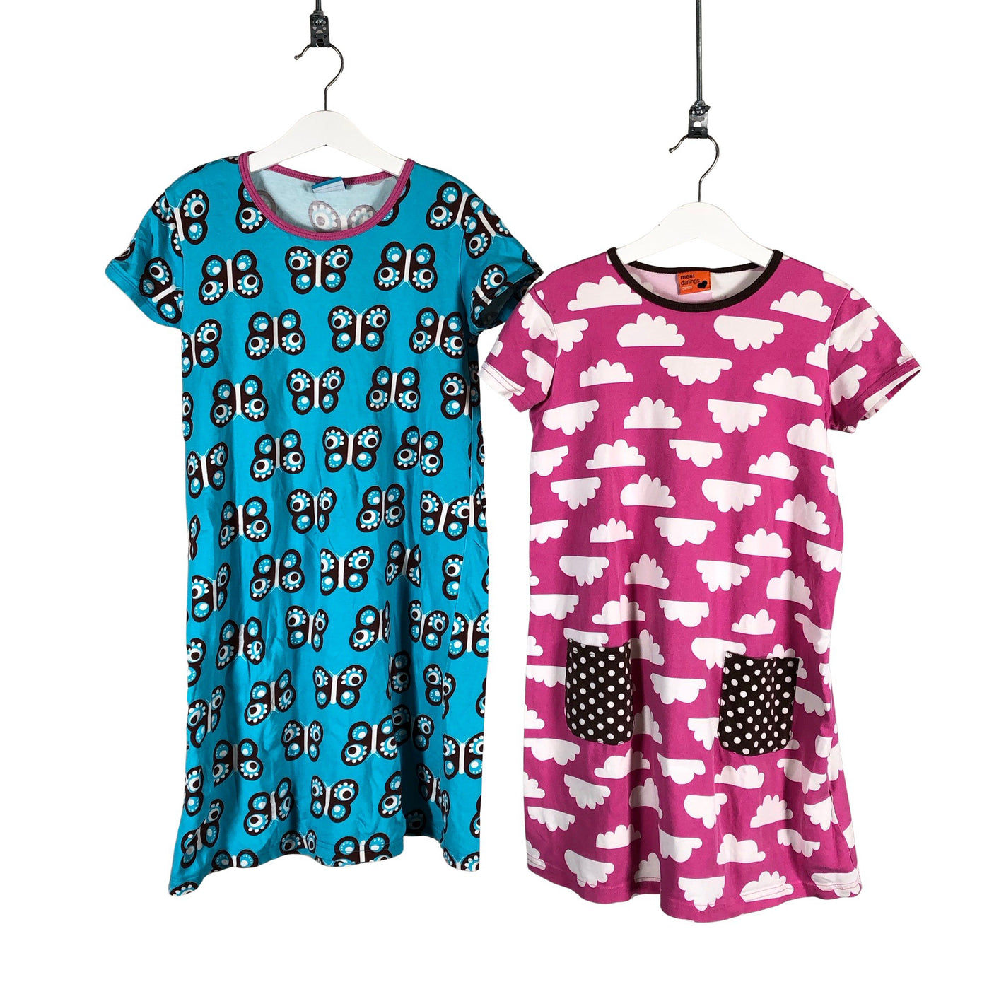 Unisex me&i - Trikotaažist kleit, suurus 134 - 140 - Roosa (1)