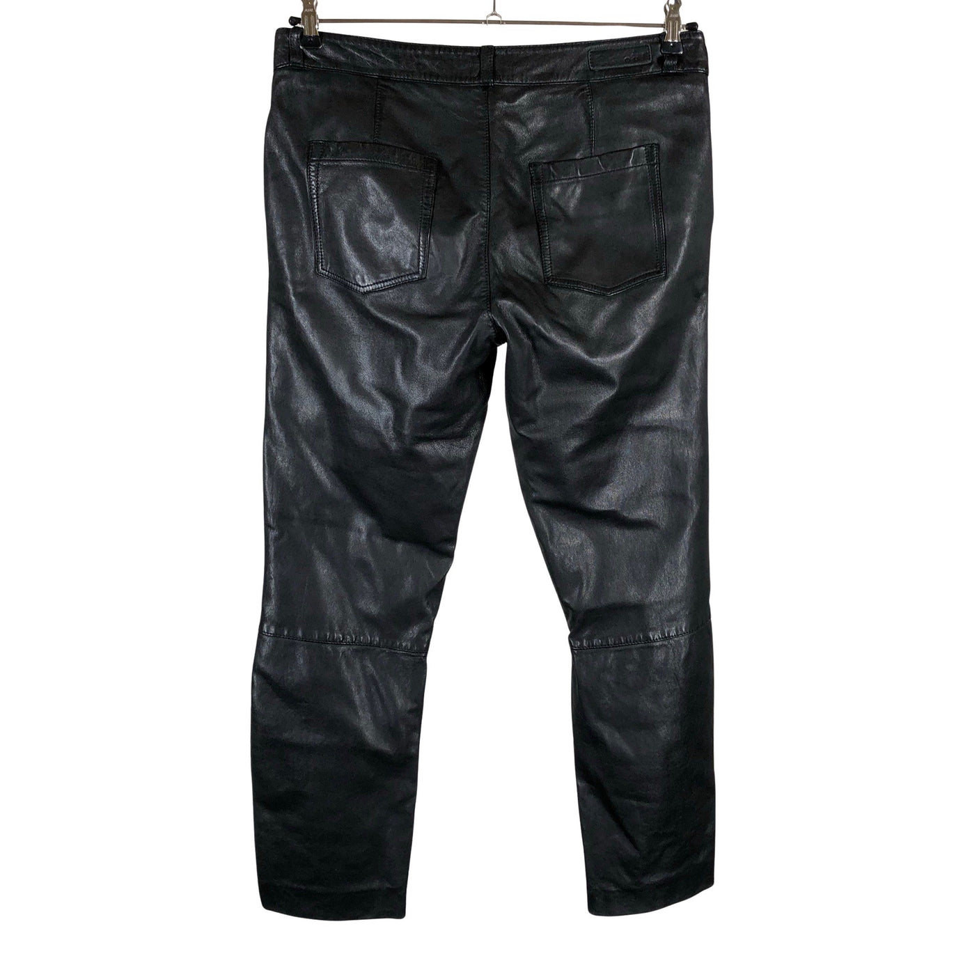 Unisex Ouì - Nahkpüksid, suurus 38 - Must (2)