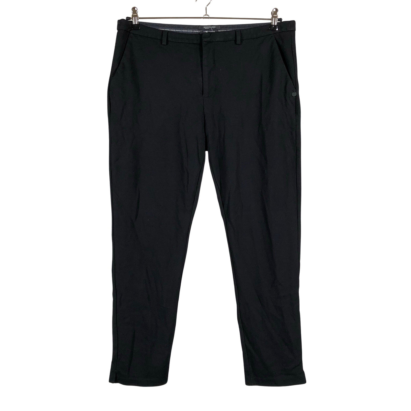 Unisex Scotch&Soda - Trikotaažist püksid, suurus 44 - Must (1)