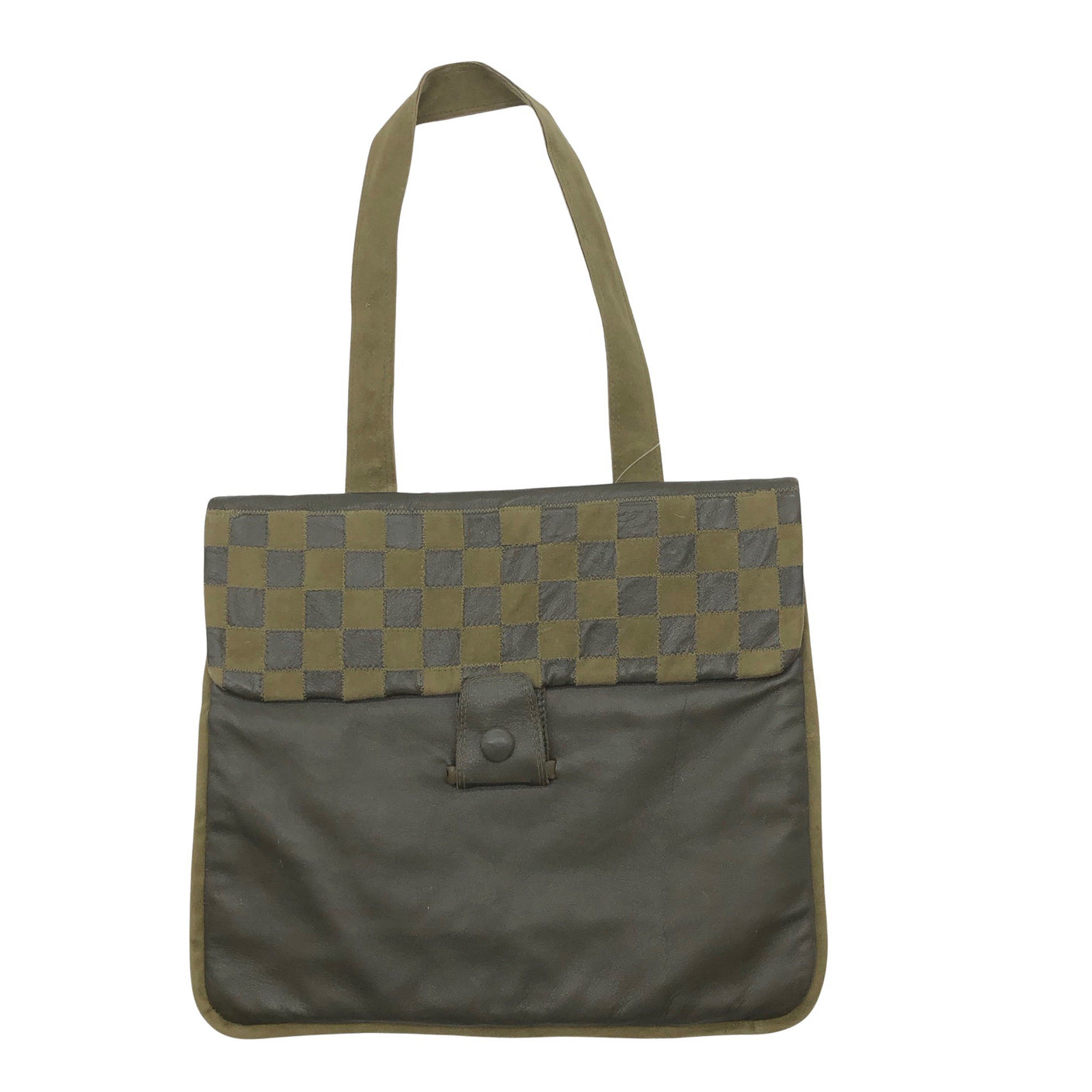Unisex Handmade - Käekott, suurus Midi - Roheline (1)