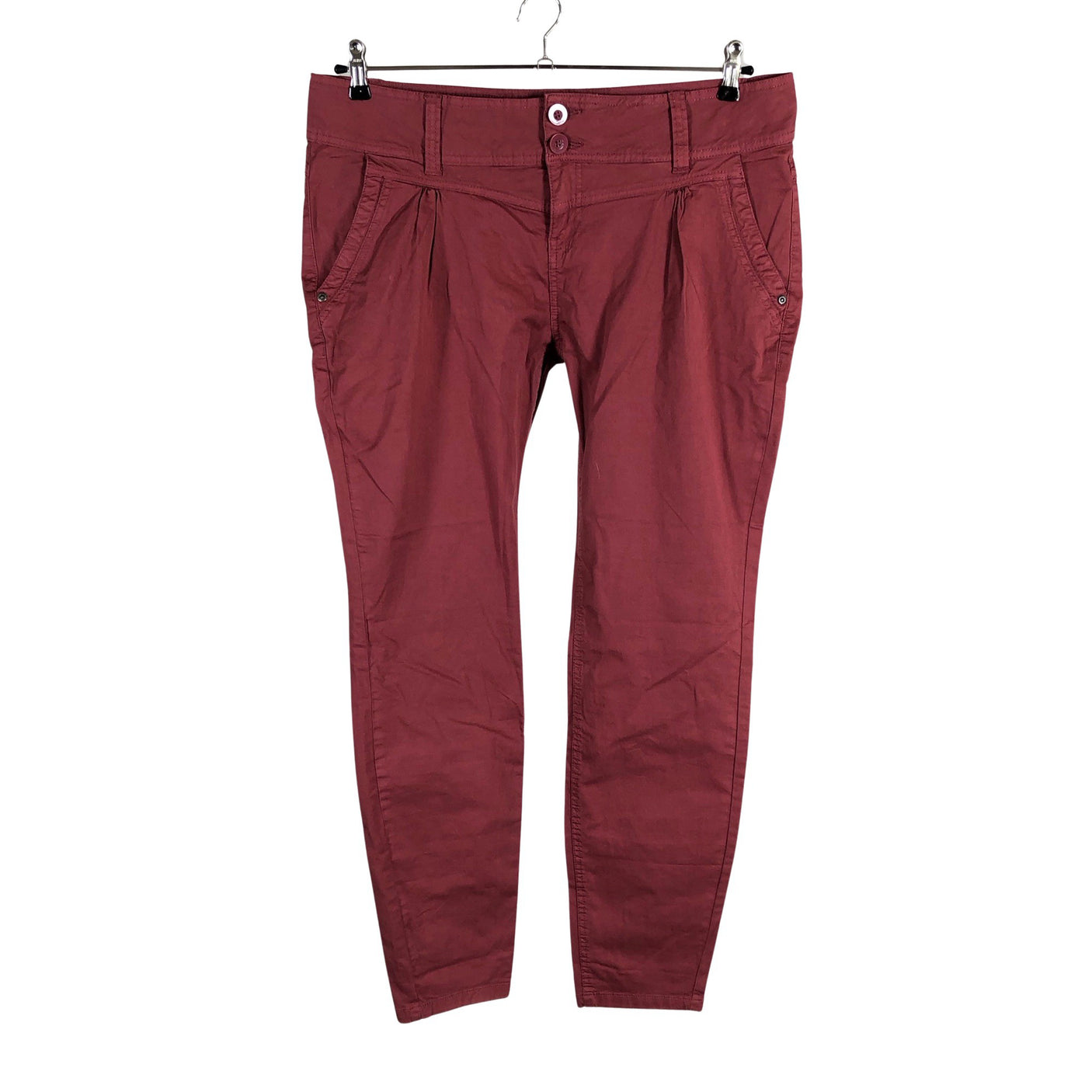 Unisex Urban Surface - Mittevenivad püksid, suurus 44 - Veinipunane (1)