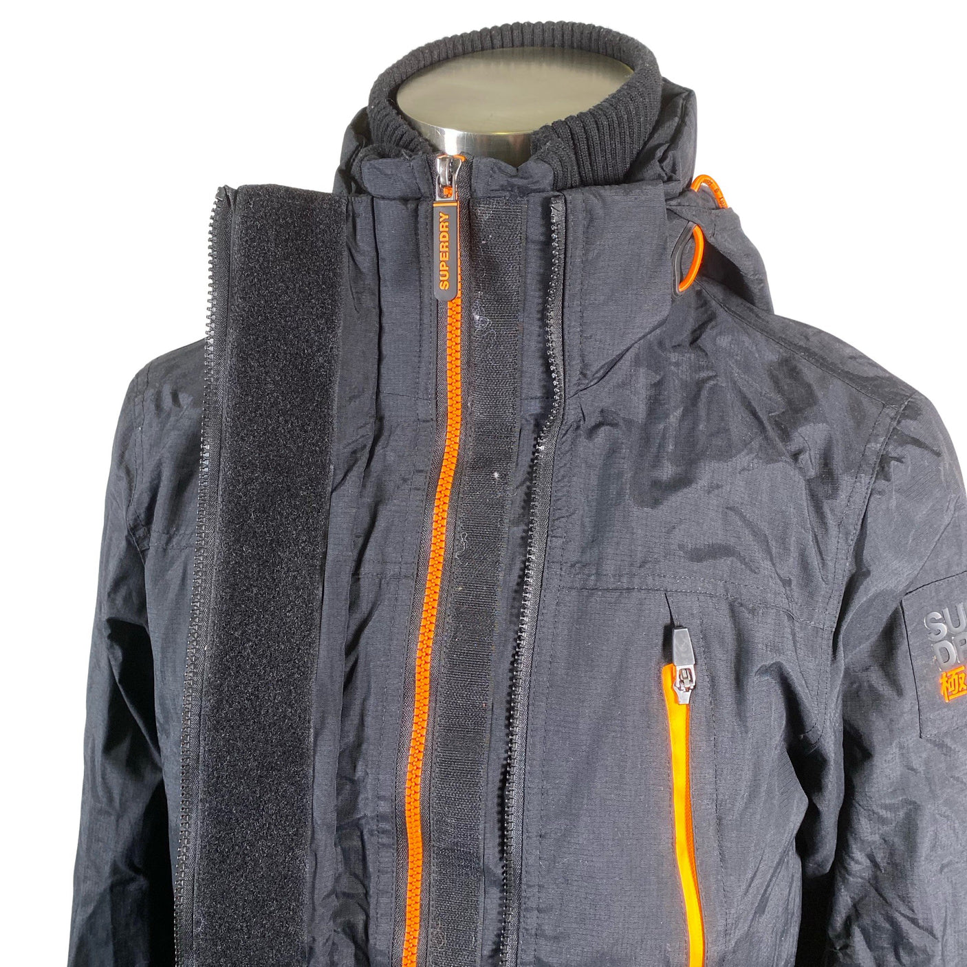 Unisex Superdry - Jope, suurus S - Must (2)