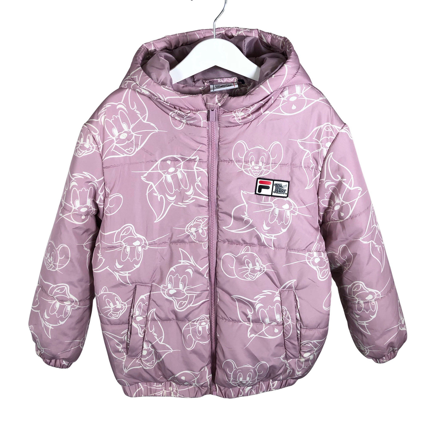 Unisex Fila - Talvejope, suurus 122 - 128 - Heleroosa (1)