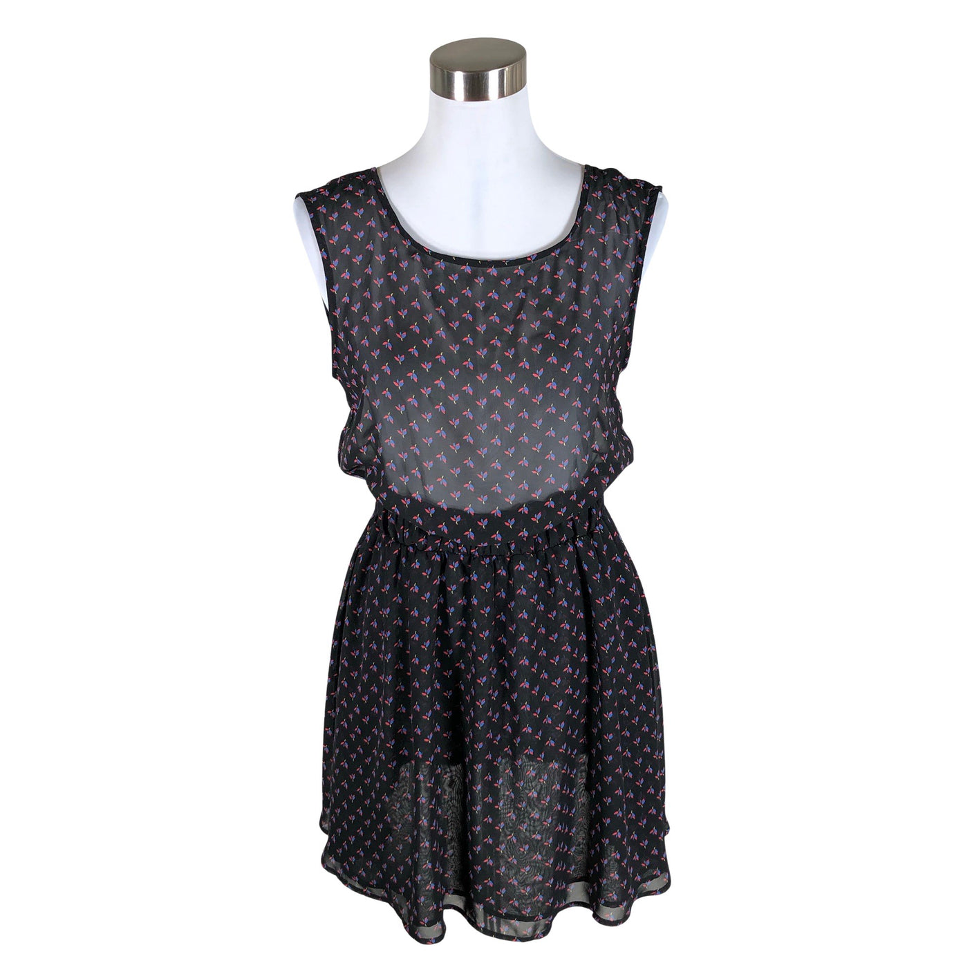 Unisex American Apparel - Õhuke kleit, suurus 34 - Must (1)