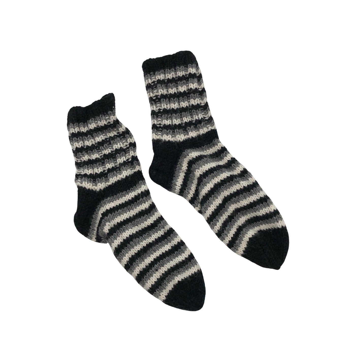 Unisex Handmade - Villased sokid, suurus 34 - Must (1)