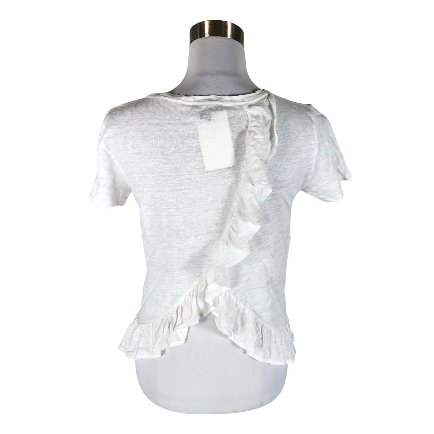 Unisex J.Crew - T-särk, suurus 34 - Valge (2)