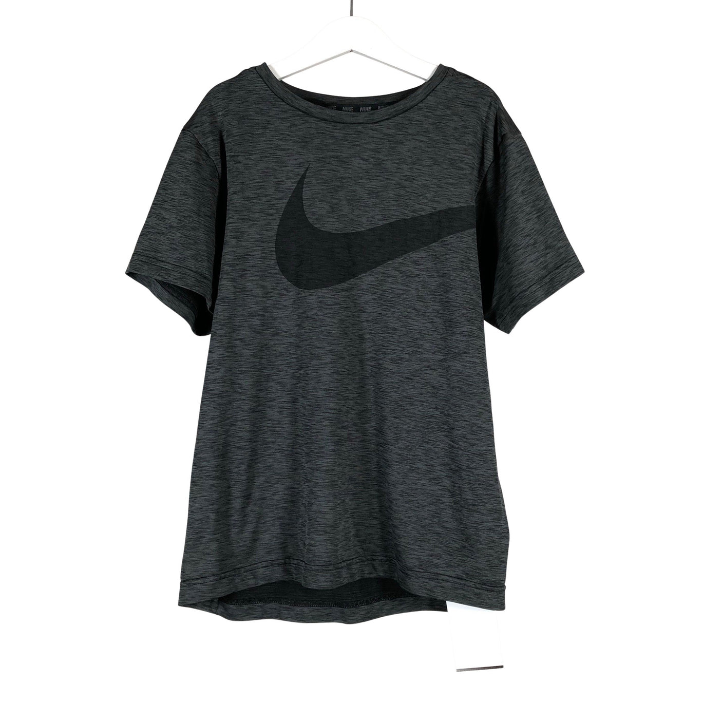 Unisex Nike - Spordisärk, lühikesed käised, suurus 152 - 158 - Hall (1)