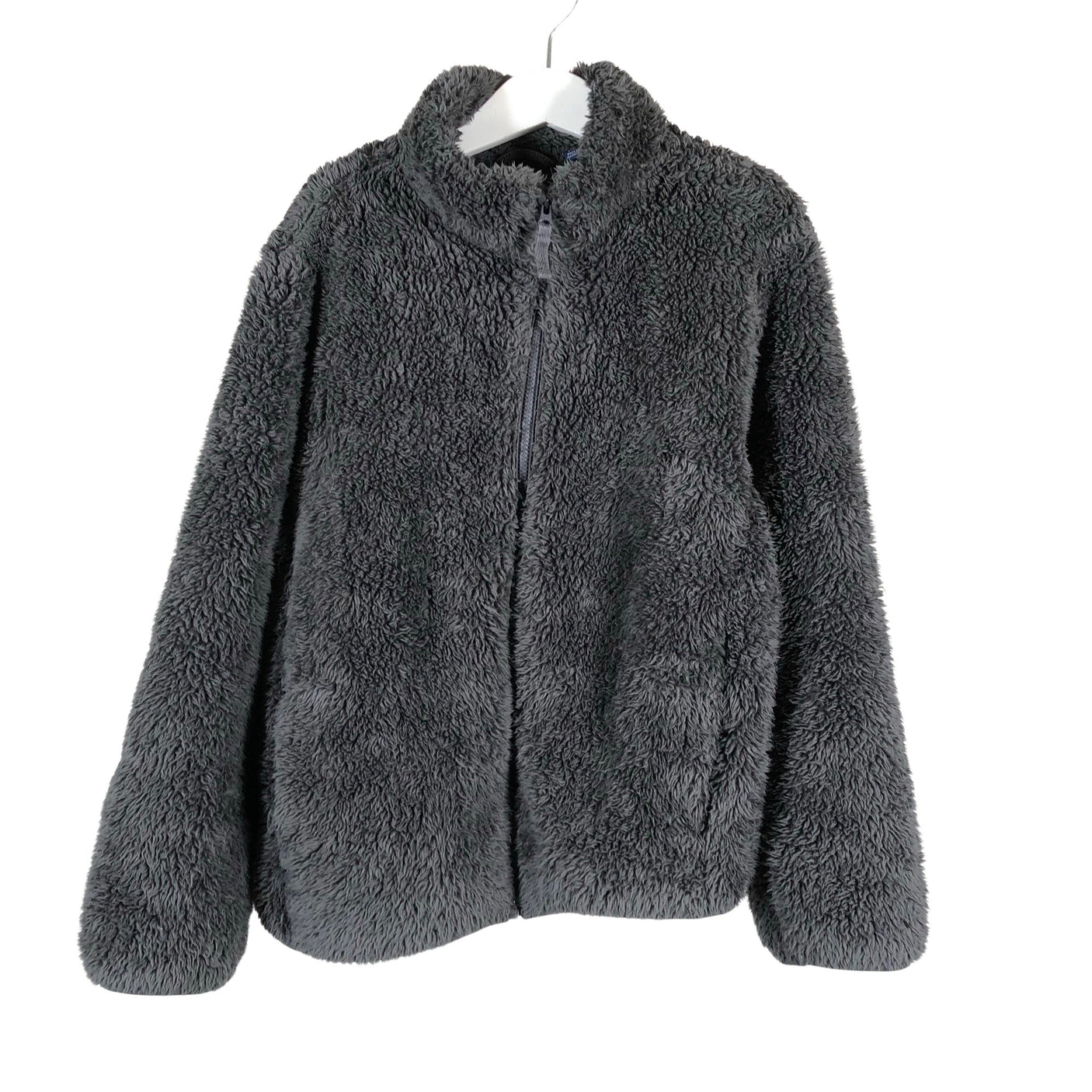Unisex Uniqlo - Fliisjakk, suurus 134 - 140 - Hall (1)