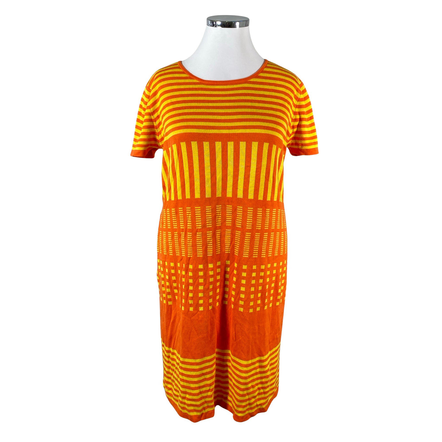Unisex Marimekko - Kootud kleit, suurus 44 - Oranž (1)