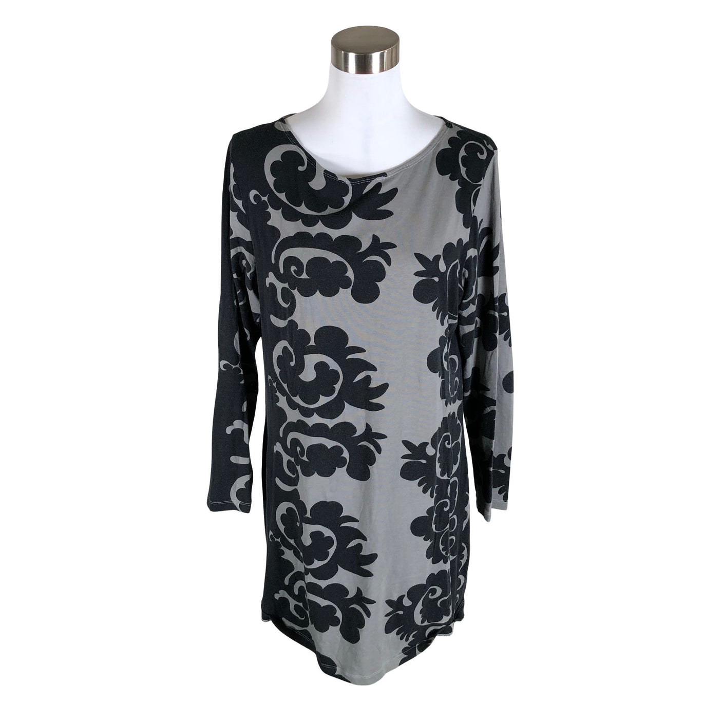 Unisex Marimekko - Trikotaažist kleit, suurus 40 - Hall (1)