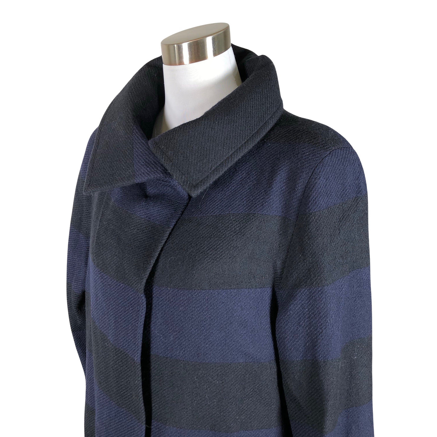 Unisex Vuokko - Villane mantel, suurus 38 - Sinine (3)