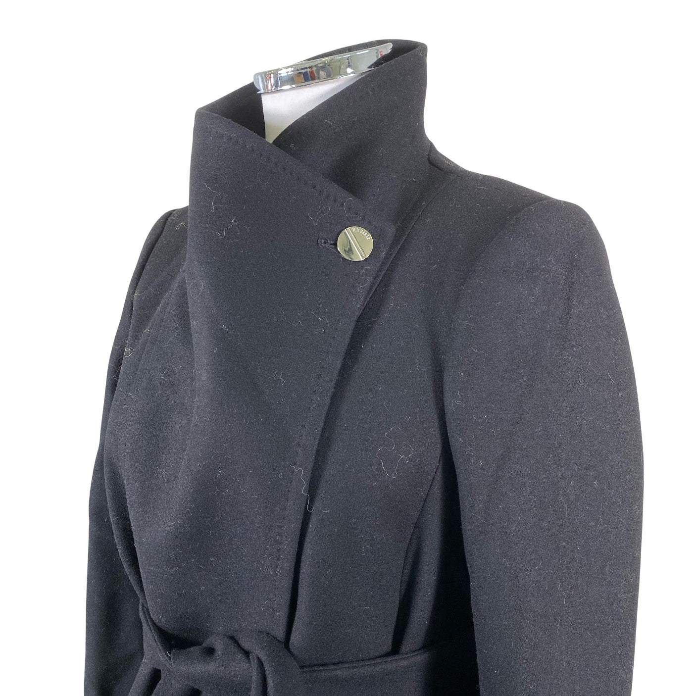 Unisex Ted Baker - Villane mantel, suurus 42 - Must (2)