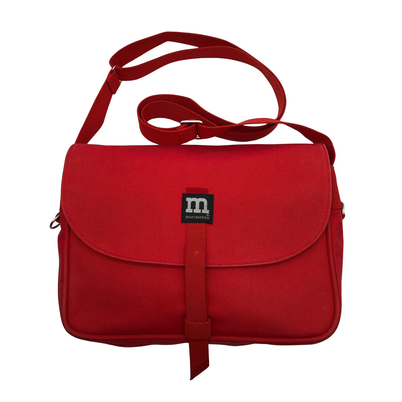 Unisex Marimekko - Õlakott, suurus Midi - Punane (1)