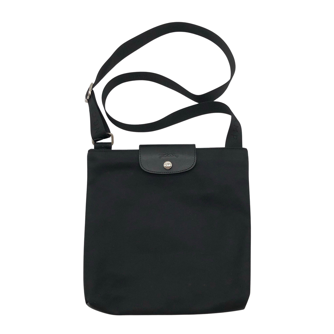 Unisex Longchamp - Õlakott, suurus Midi - Must (1)
