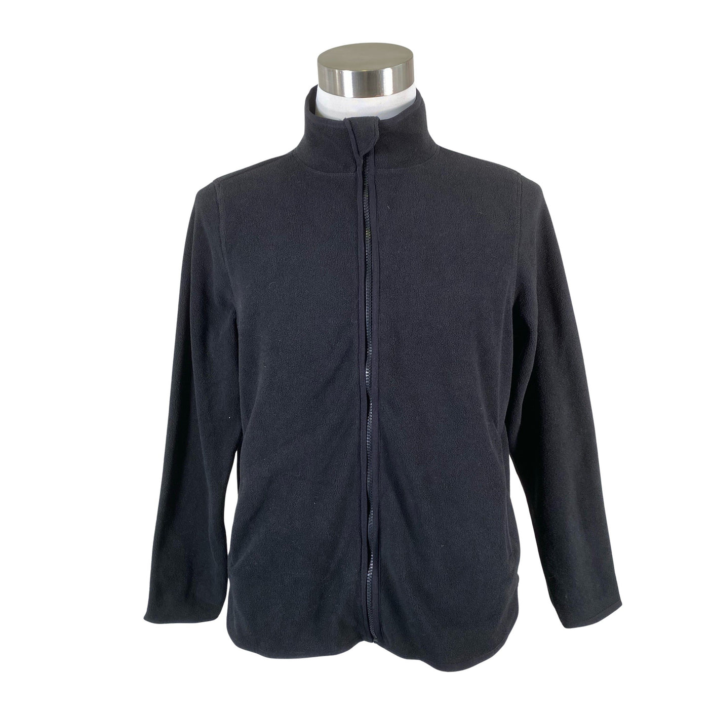 Unisex Fransa - Fliisjakk, suurus M - Must (1)