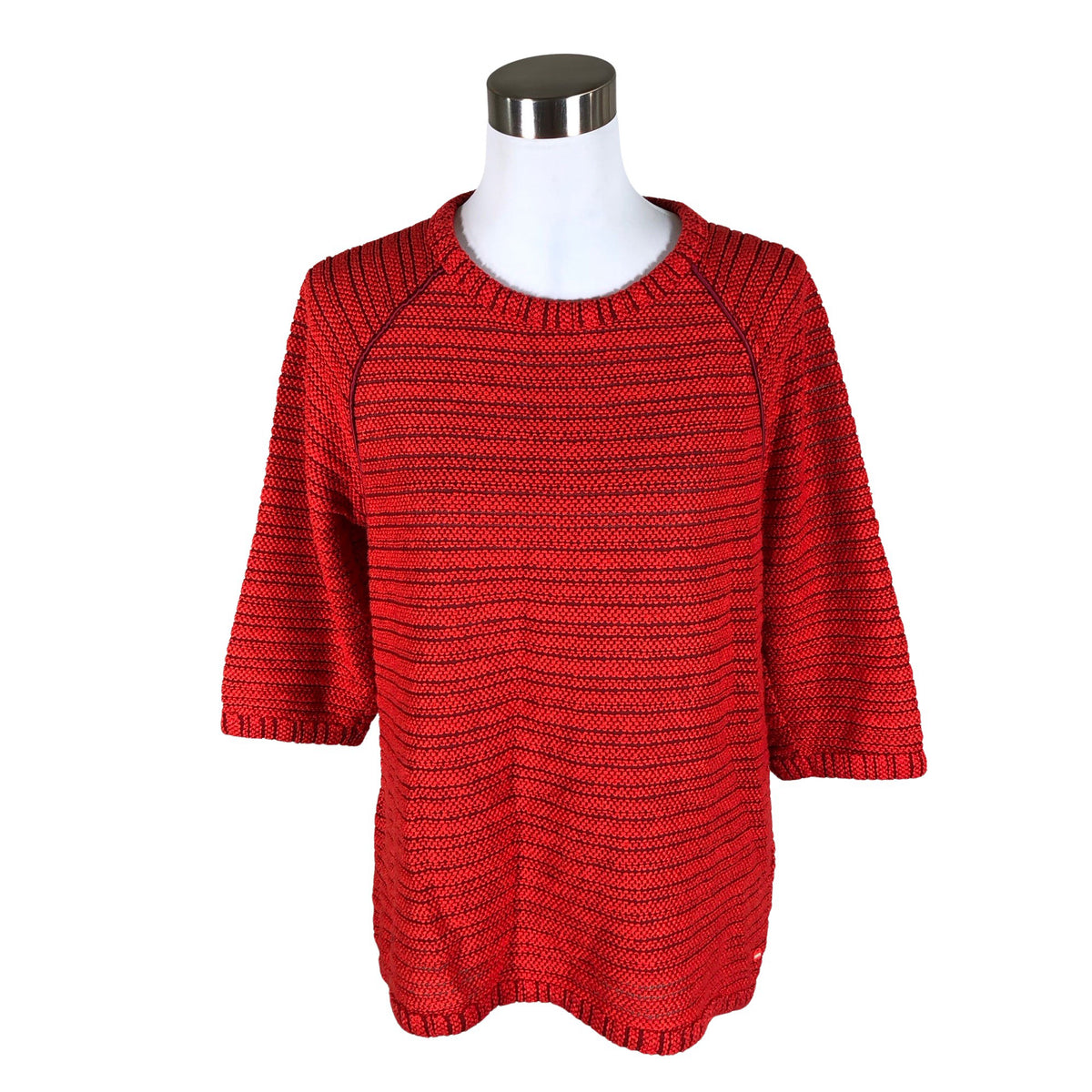 Unisex Cecil - Kootud tuunika, suurus 38 - Punane (1)