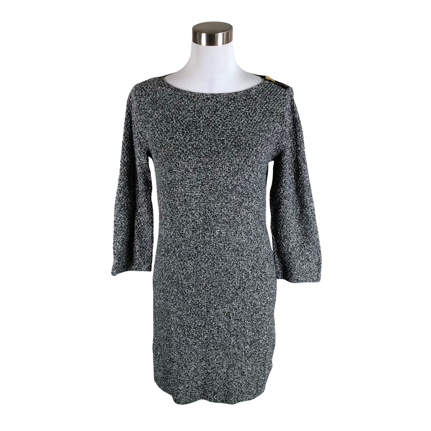 Unisex Esprit - Kootud kleit, suurus 38 - Hall (1)