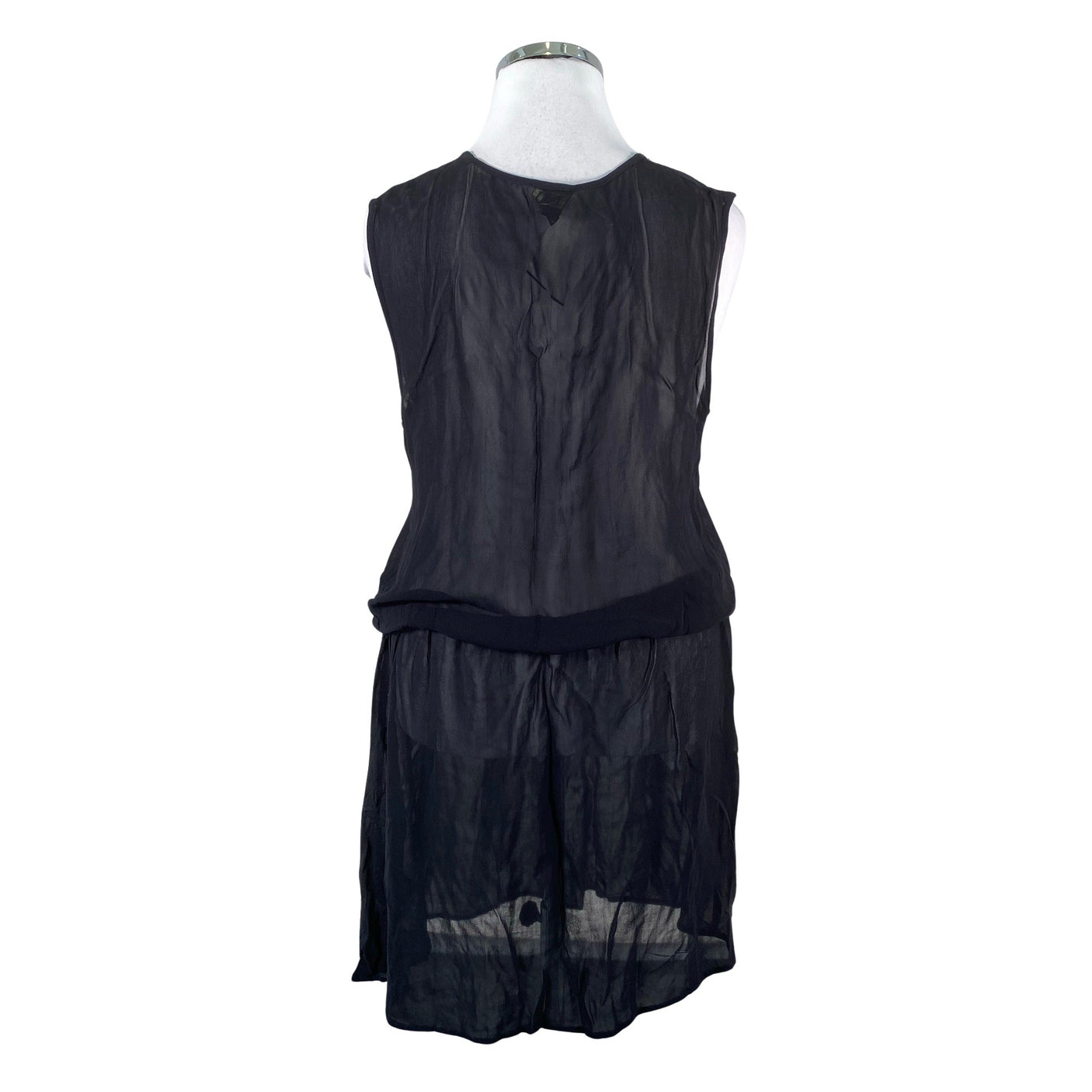 Unisex Nü - Õhuke kleit, suurus 42 - Must (2)