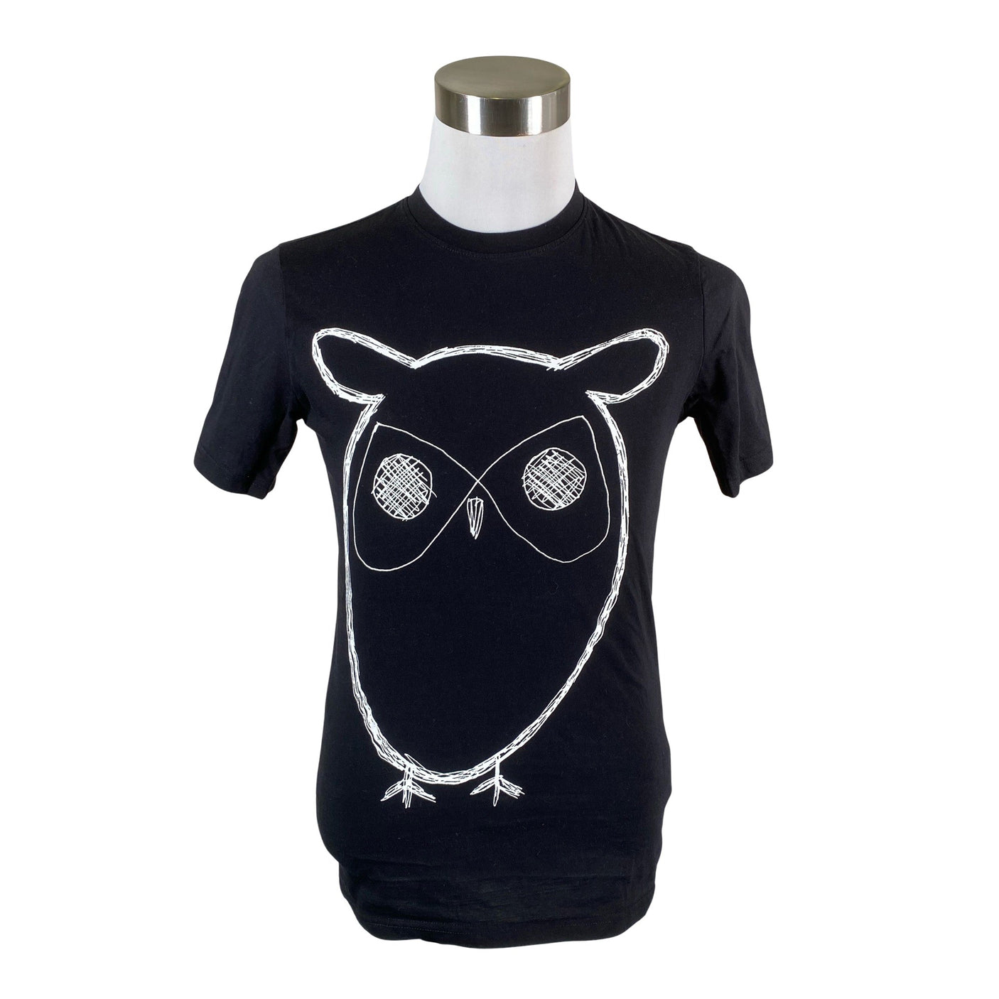 Unisex Knowledge Cotton Apparel - T-särk, suurus S - Must (1)