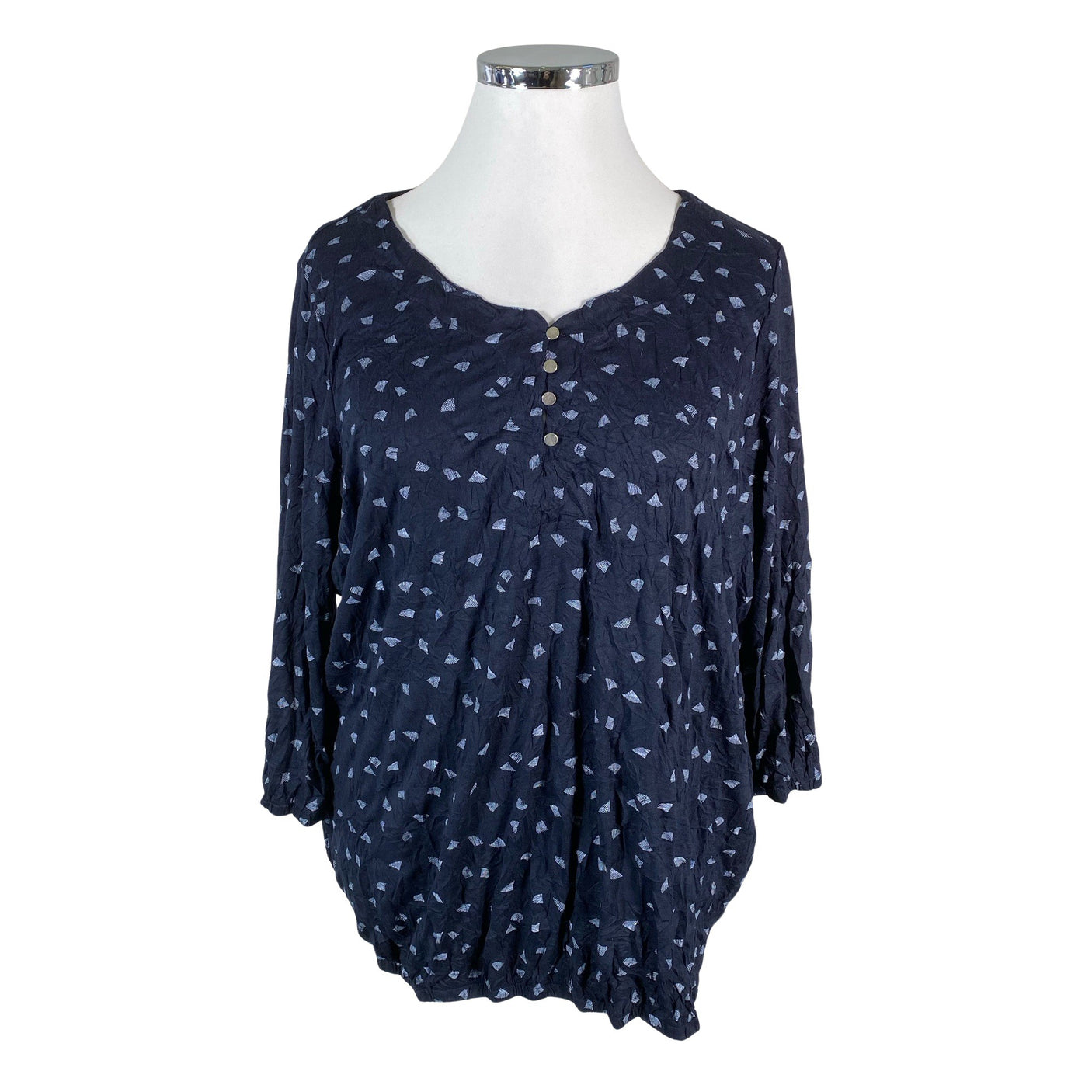 Unisex Tom Tailor - Trikotaažist pluus, suurus 44 - Sinine (1)