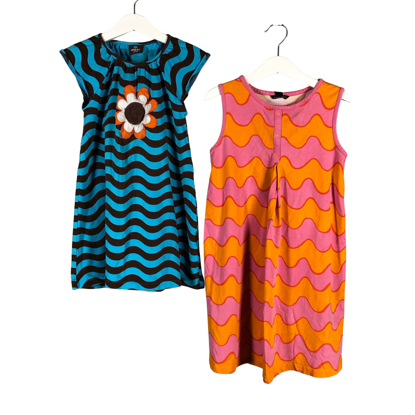 Unisex Marimekko - Trikotaažist kleit, suurus 122 - 128 - Roosa (1)
