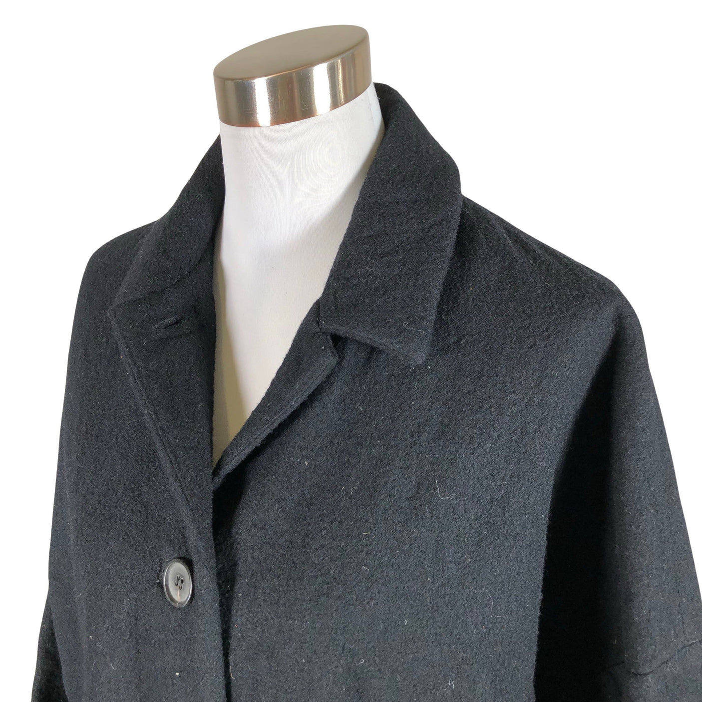 Unisex Samuji - Villane mantel, suurus 38 - Must (3)