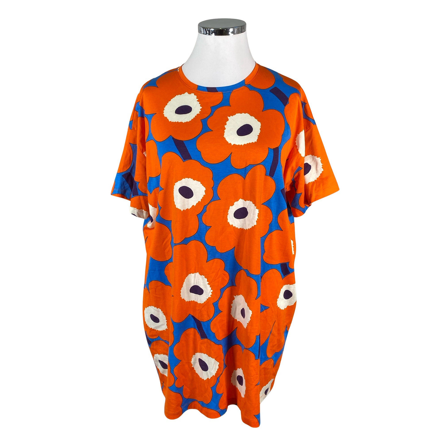 Unisex Marimekko - Trikotaažist kleit, suurus 42 - Sinine (1)