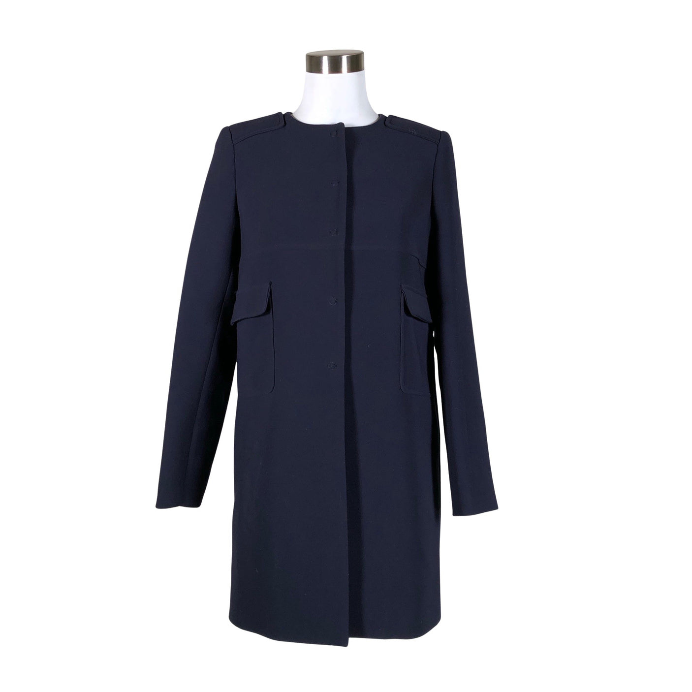 Unisex Tara Jarmon - Villane mantel, suurus 38 - Must (1)