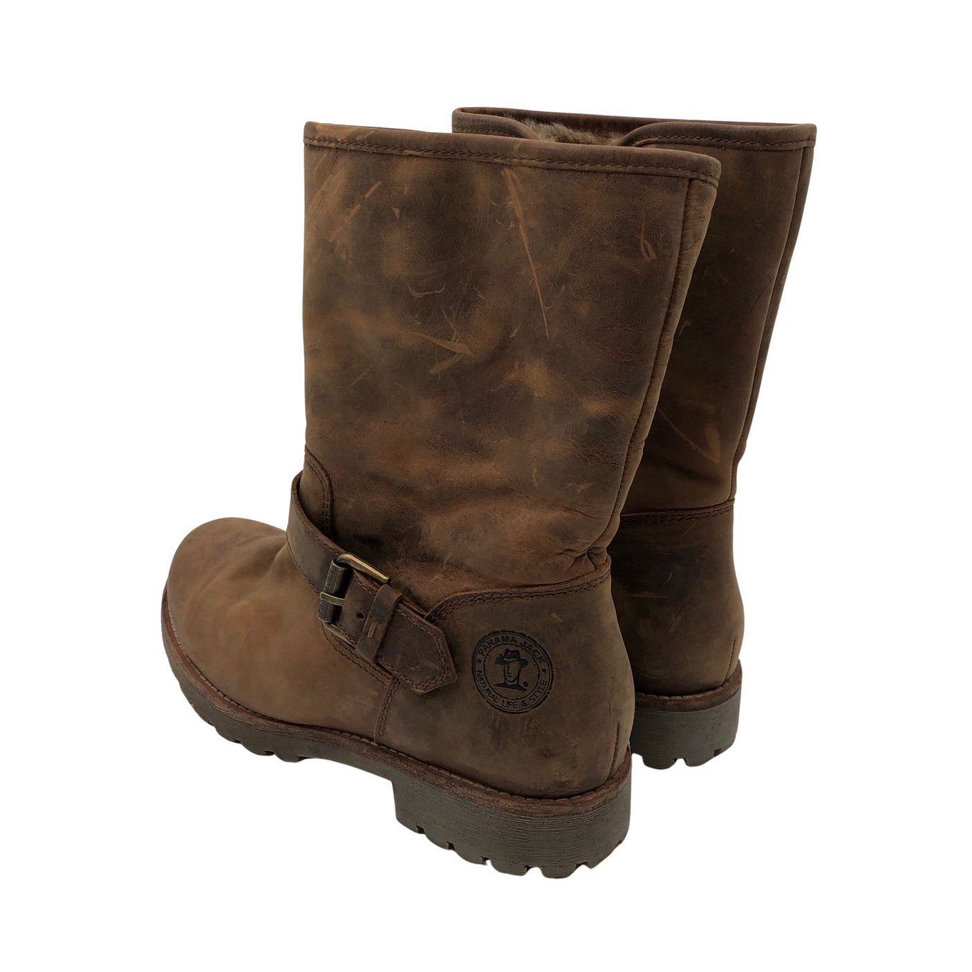 Unisex Panama Jack - Poolsaapad, suurus 38 - Pruun (2)