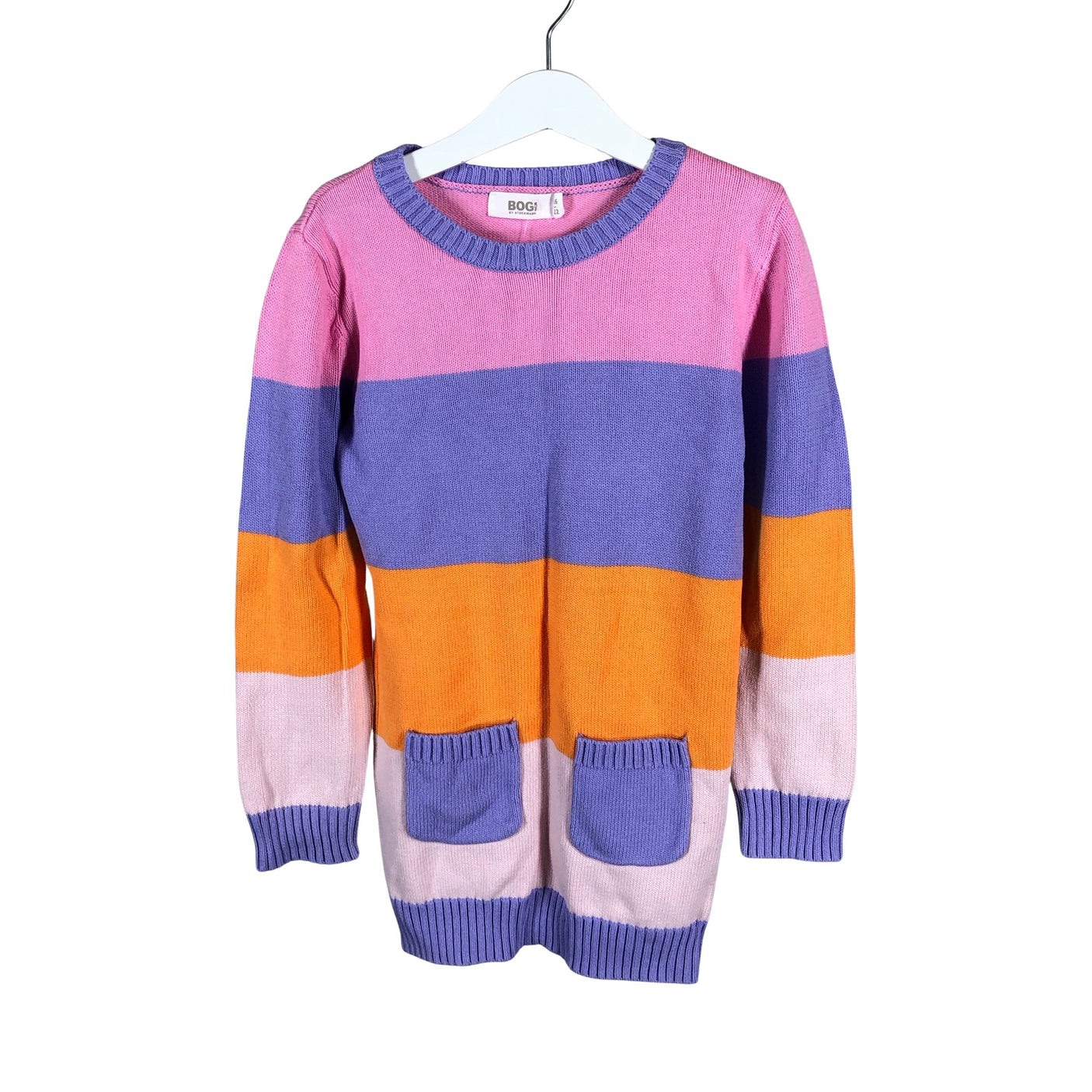 Unisex Bogi - Kootud tuunika, suurus 116 - 122 - Lilla (1)