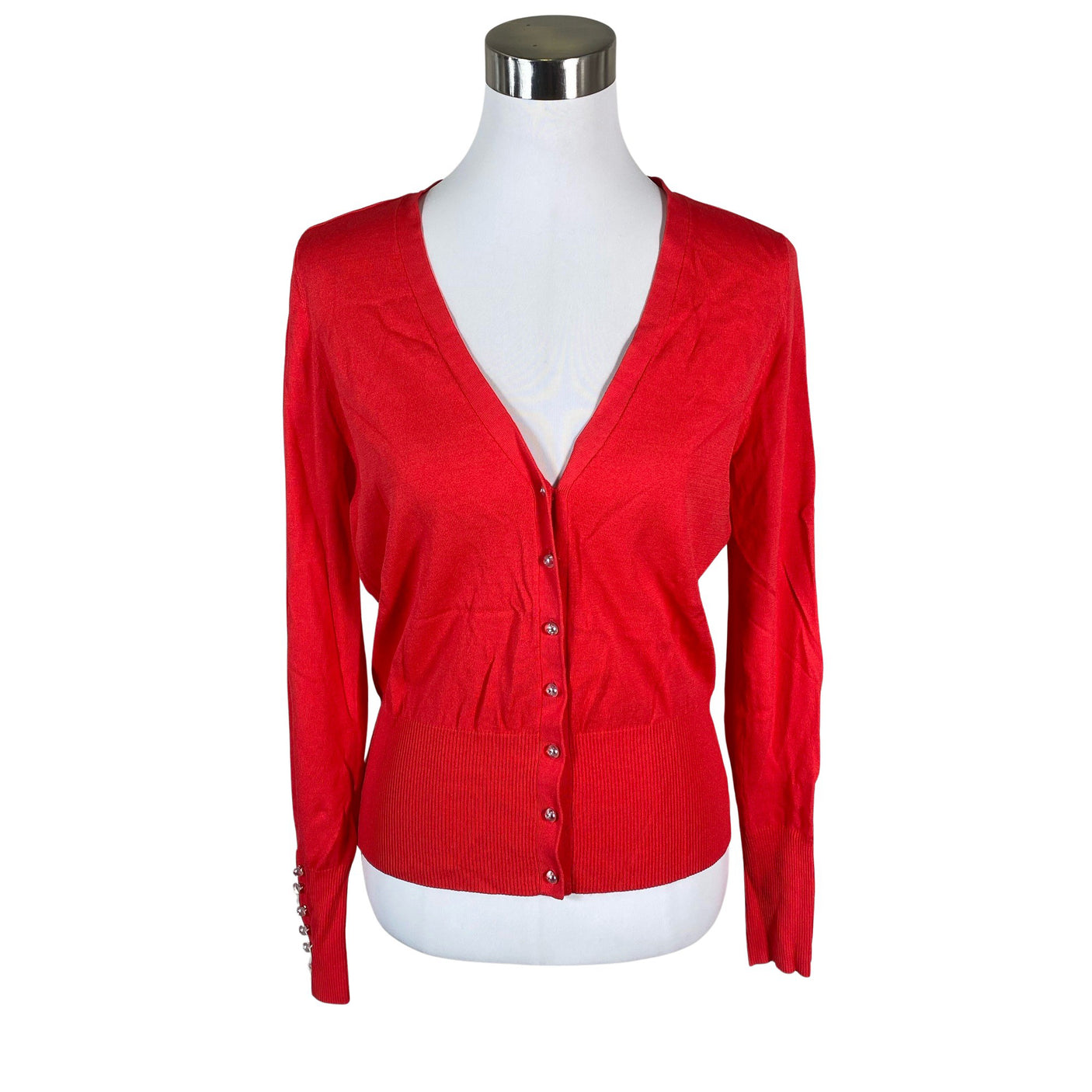 Unisex Andiata - Kardigan, suurus 40 - Punane (1)