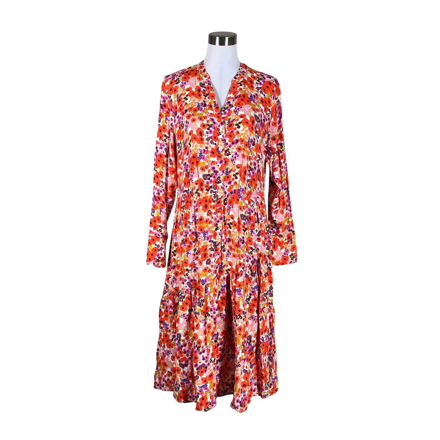 Unisex Esprit - Õhuke kleit, suurus 40 - Oranž (1)