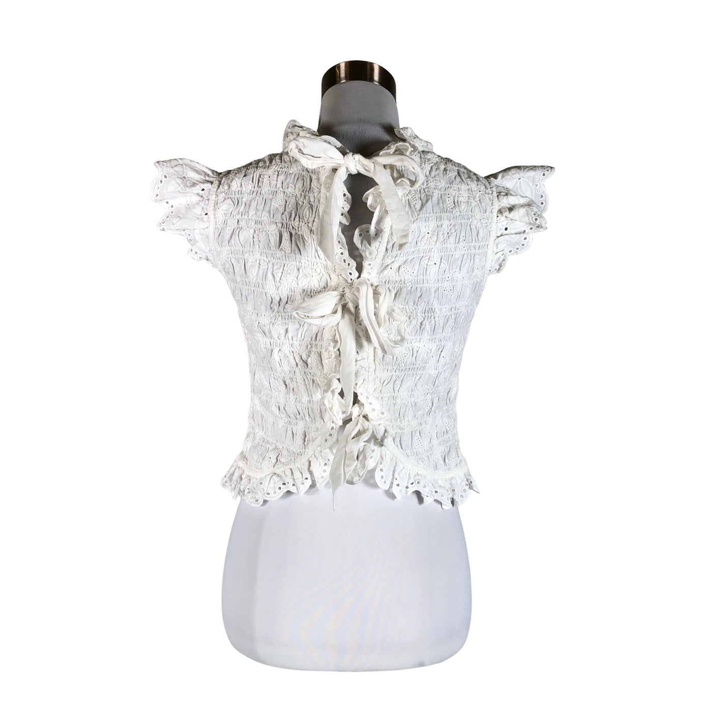 Unisex Sézane - Topp, suurus 38 - Valge (2)