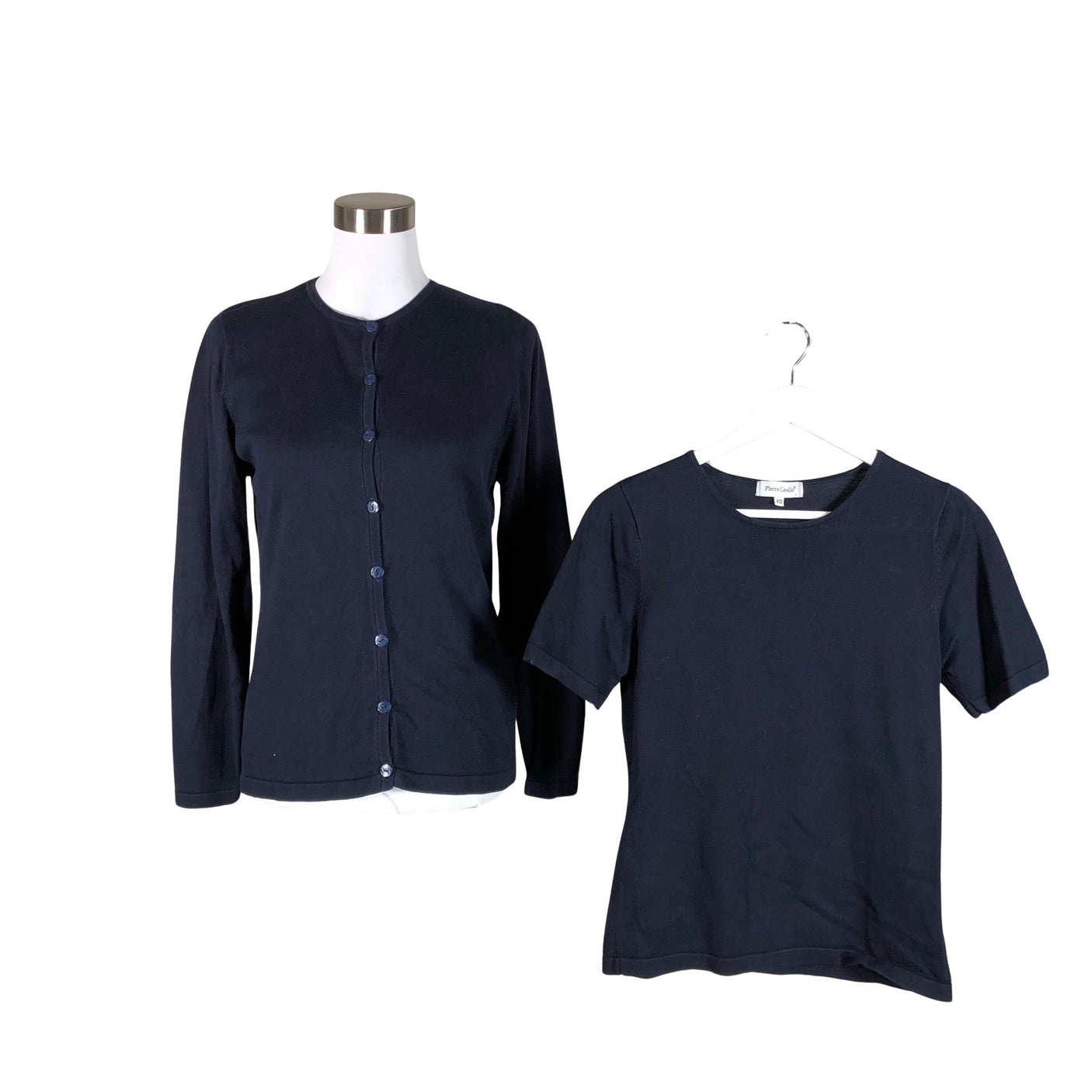 Unisex Pierre Cavallo - Kardigan, suurus 36 - Sinine (1)