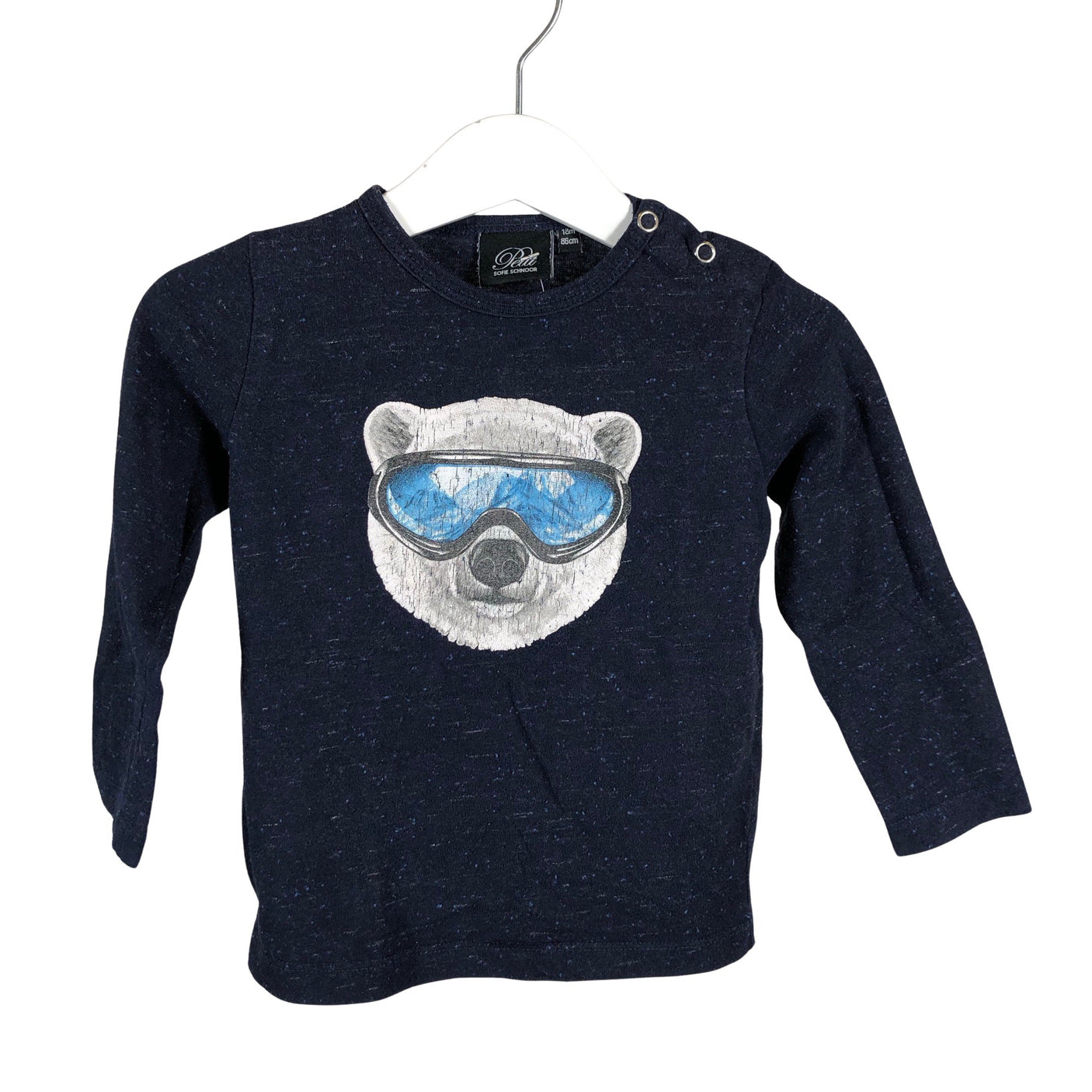 Unisex Petit by Sofie Schnoor - Trikotaažist pluus, suurus 80 - 86 - Sinine (1)