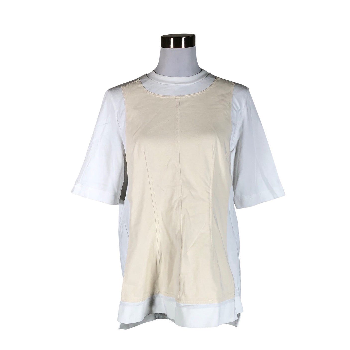 Unisex Sportmax - Trikotaažist tuunika, suurus 40 - Valge (1)