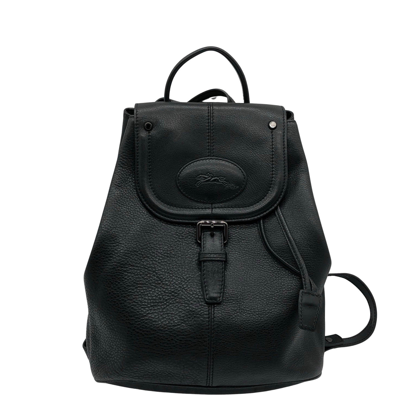 Unisex Longchamp - Seljakott, suurus Maxi - Must (1)