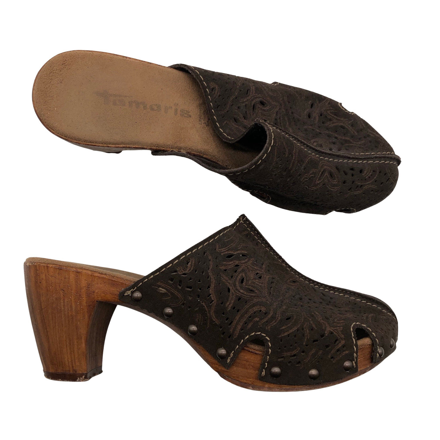 Unisex Tamaris - Kontsakingad, suurus 38 - Pruun (1)