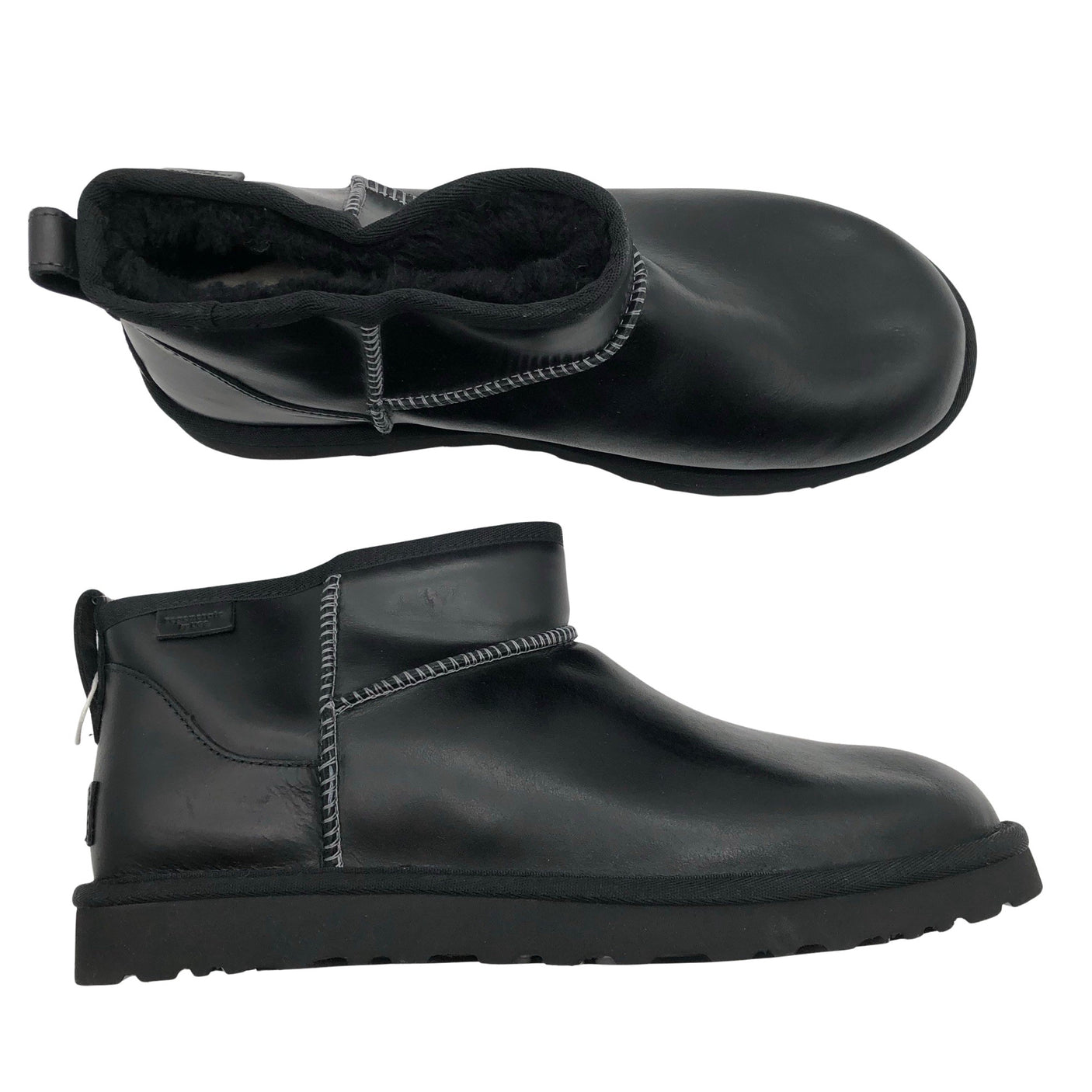 Unisex Ugg - Poolsaapad, suurus 44 - Must (1)