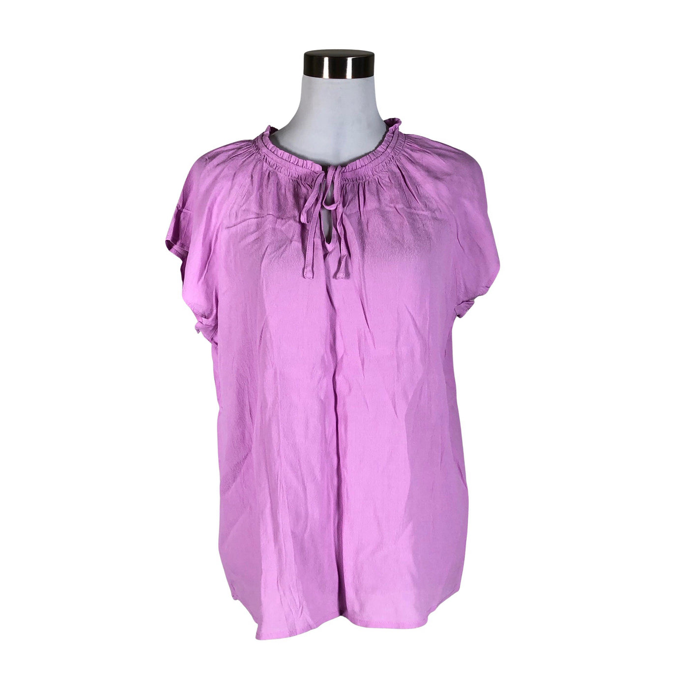 Unisex Esprit - Lühikeste käistega pluus, suurus 40 - Heleroosa (1)