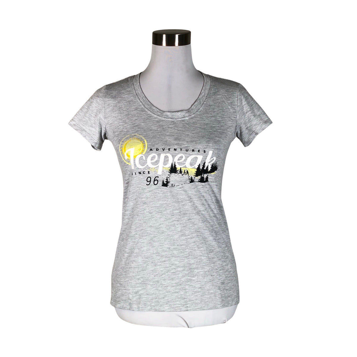 Unisex Icepeak - T-särk, suurus 36 - Hall (1)