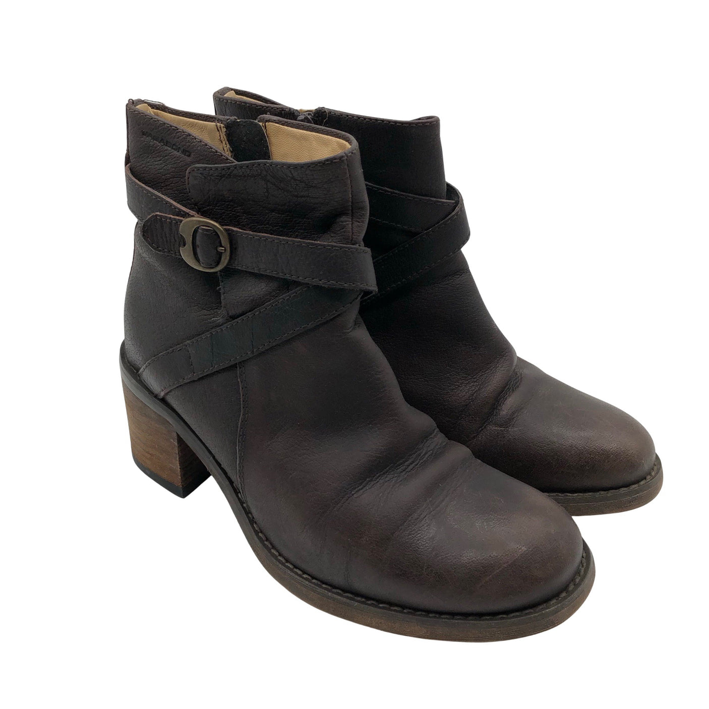Unisex Vagabond - Poolsaapad, suurus 38 - Pruun (2)
