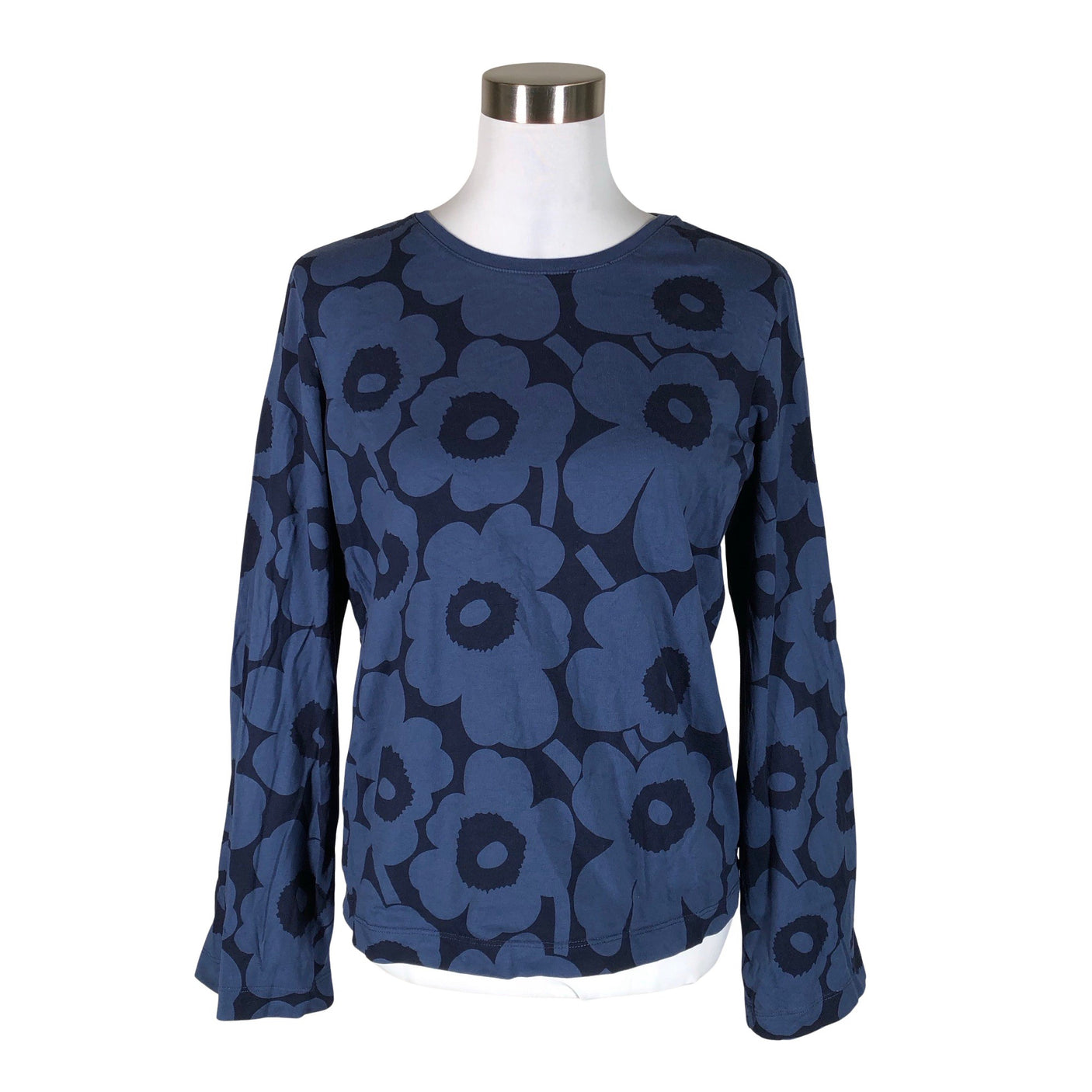 Unisex Marimekko - Trikotaažist pluus, suurus 36 - Sinine (1)